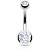 Piercing Šperky4U piercing do pupíku banánek BS1002-1606C