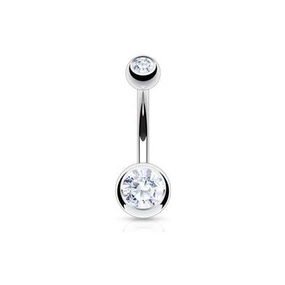 Šperky4U piercing do pupíku banánek BS1002-1606C – Zboží Mobilmania