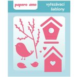 Papero amo ♥ vyřezávací šablony ptáčci a budky – Hledejceny.cz