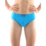 Gina bavlněné chlapecké slipy 61003P modrá – Zboží Mobilmania