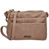 Kabelka Enrico Benetti dámská crossbody kabelka taupe Lesiah taupe