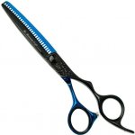 Mr. Mustache Efilační nůžky Craft Black-Blue 6,0" – Zboží Dáma