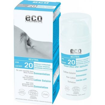 Eco Cosmetics Neutral mléko na opalování SPF20 100 ml