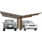 Ximax Alu přístřešek Linea 80 - Y 5,48 x 4,95 m bronzová – HobbyKompas.cz