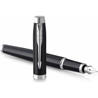 Parker 1502/3131644 Royal I.M. Black CT plnicí pero Hrot F – Zboží Mobilmania