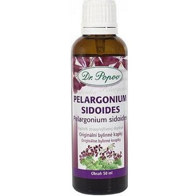 Dr.Popov Kapky bylinné Pelargonium sidoides 50 ml