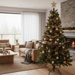 Home Styling Collection Vláček na vánoční stromeček s osvětlením a zvukem – Hledejceny.cz