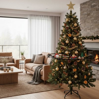 Home Styling Collection Vláček na vánoční stromeček s osvětlením a zvukem – Hledejceny.cz