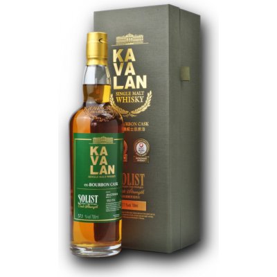 Kavalan Solist ex-Bourbon Cask 57,1% 0,7 l (kazeta) – Hledejceny.cz