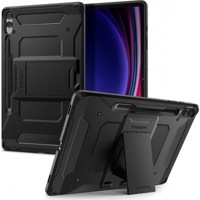 Spigen Tough Armor Pro Black Samsung Galaxy Tab S9+ ACS06835 – Hledejceny.cz