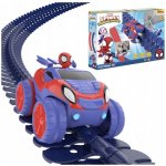 Flextrem Flexibilní autodráha Spidey Marvel Set Smoby s elektronickým autíčkem 184 dílů dráhy 4,40 m délka s pavučinou od 4 let – Sleviste.cz