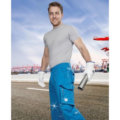Ardon H6105 SUMMER Pracovní kalhoty do pasu modré – Zboží Mobilmania