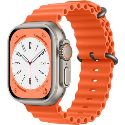 Techsuit Watchband W038 - Apple Watch 1/2/3/4/5/6/7/8/SE/SE 2/Ultra 42/44/45/49mm - Orange KF2310817 – Hledejceny.cz