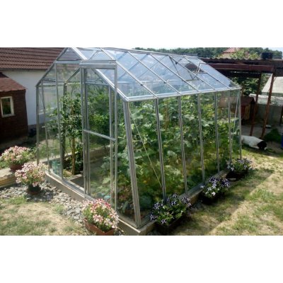LANITPLAST LIMES Viva skleník V7/4,5 2,47x4,48 m čiré sklo 3 mm LG4708 – Zboží Dáma