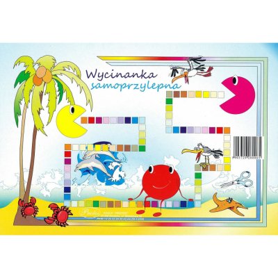 Protos Barevný papír samolepící 8listů A4 – Zboží Dáma