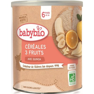 Babybio Ovocná banán pomeranč jablko 220 g – Hledejceny.cz