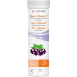 Livsane Železo + Vitamin C šumivé tablety 20 ks – Hledejceny.cz
