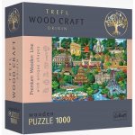 TREFL Wood Craft Origin Slavná místa Francie 1000 dílků – Hledejceny.cz