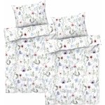 Livarno Home povlečení Renforcé květiny 140x200 70x90 – Zboží Dáma