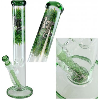 Simax Bong Black Leaf Bush 40 cm Čirá Flask – Hledejceny.cz