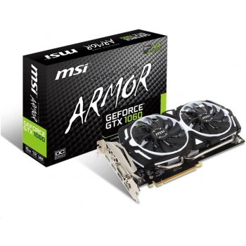 MSI GeForce GTX 1060 ARMOR 6G OCV1