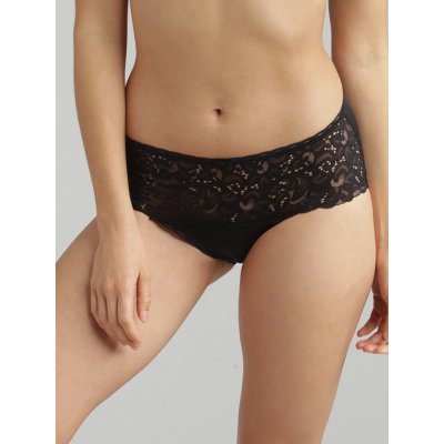 Playtex Dámské krajkové kalhotky CLASSIC LACE RECYCLED BRIEF černá