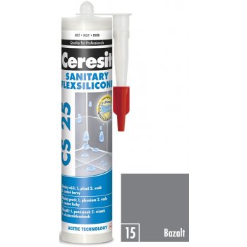 CERESIT CS 25 sanitární silikon bazalt 280 ml