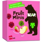 BEAR Minis ovocné jahoda a jablko 5 x 20 g – Zboží Dáma