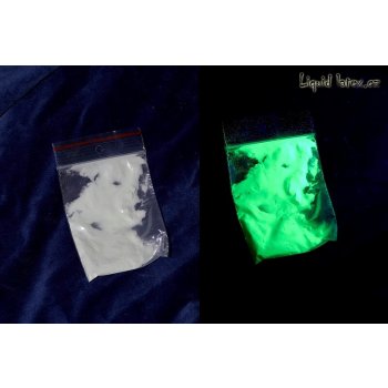 LiquidLatex Žlutozelený Fotoluminiscenční pigment svítící prášek
