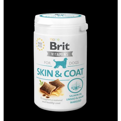 Brit Skin & Coat vitamíny pro psy 150 g