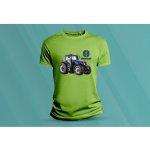 Sandratex dětské bavlněné tričko New Holland lime – Zboží Dáma