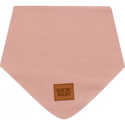 NEW BABY Kojenecký bavlněný šátek na krk New Baby Favorite růžový – Zboží Dáma