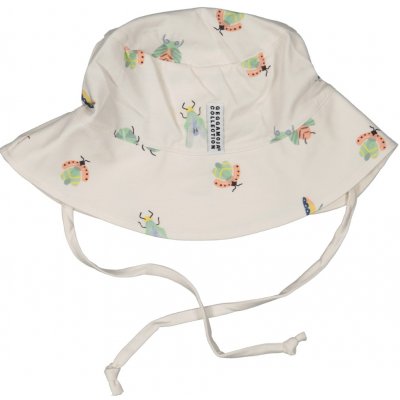 Geggamoja Dětský bambusový klobouk proti slunci Baby bugs – Zboží Mobilmania
