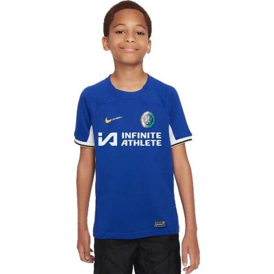 Nike Chelsea FC 23/24 dětský domácí fotbalový dres modrý