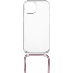 FIXED Pure Neck s růžovou šňůrkou na krk Apple iPhone 13 FIXPUN-723-PI – Sleviste.cz