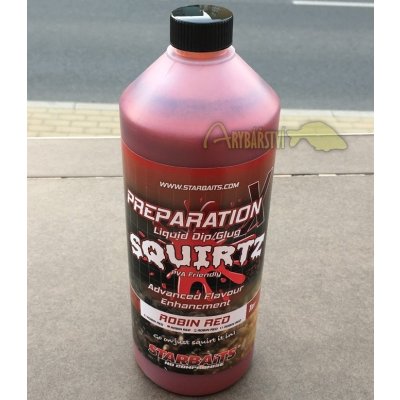 Starbaits Booster Prep x Squirtz Robin Red 1 l – Zboží Dáma