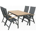 DOPPLER Hliníková sestava CONCEPT TEAK 1+4 (teak) – Hledejceny.cz