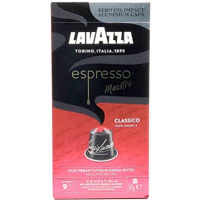 Lavazza Classic 100% Arabica Kapsle do Nespresso 10 ks – Zboží Mobilmania