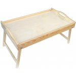 Dřevotéka Stolek do postele přírodní 50x30 cm – Zboží Mobilmania