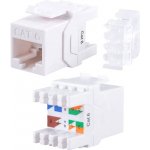 W-Star KRJ45-C6-180 - Keystone Jack CAT6 RJ45 UTP, 180°, narážecí (IDC) | Zboží Auto