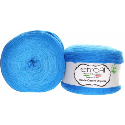Etrofil Puzzle Ombre Organic modrá 1450 metrů – Hledejceny.cz