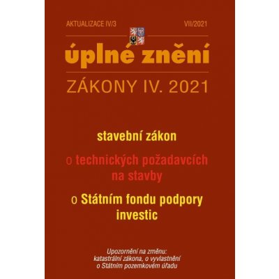 Aktualizace IV/3 - o technických požadavcích na stavby – Zboží Mobilmania