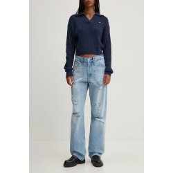 Tommy Jeans dámské džíny high waist DW0DW19618 modrá