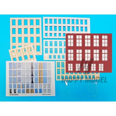 Igra Model okenní sestava velká červená 121005-87 – Zboží Mobilmania