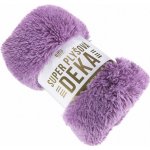 JERRY FABRICS Deka s dlouhým vlasem fialová – Zbozi.Blesk.cz