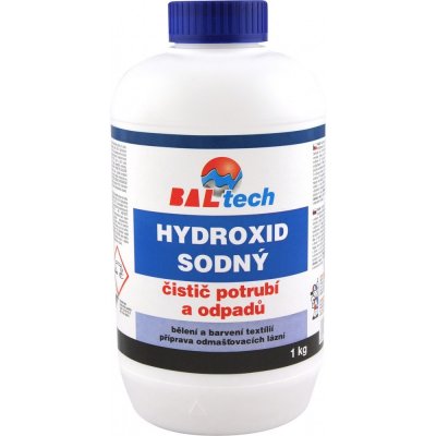 Louh Hydroxid sodný perličky 1 kg – Zboží Dáma