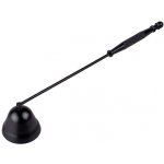 Celokovové Zhášedlo na svíčky černé, 240x38x38mm – Zboží Dáma