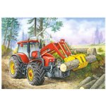 Castorland Traktor nakladač 60 dílků – Zboží Dáma