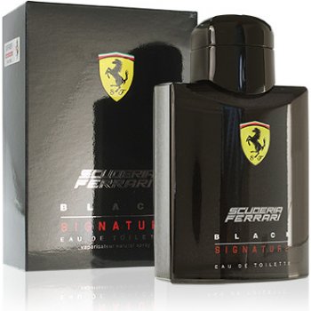 Ferrari Scuderia Black Signature toaletní voda pánská 125 ml