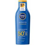 Nivea Sun Protect & Moisture hydratační mléko na opalování SPF50+ 200 ml – Hledejceny.cz